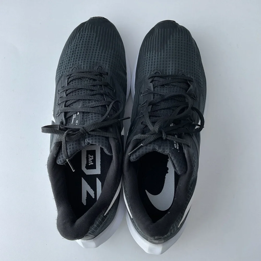 Nike Air Zoom Pegasus 39 DH4071-001 Black Running Shoes Men’s Size 14 - Picture 8 of 15